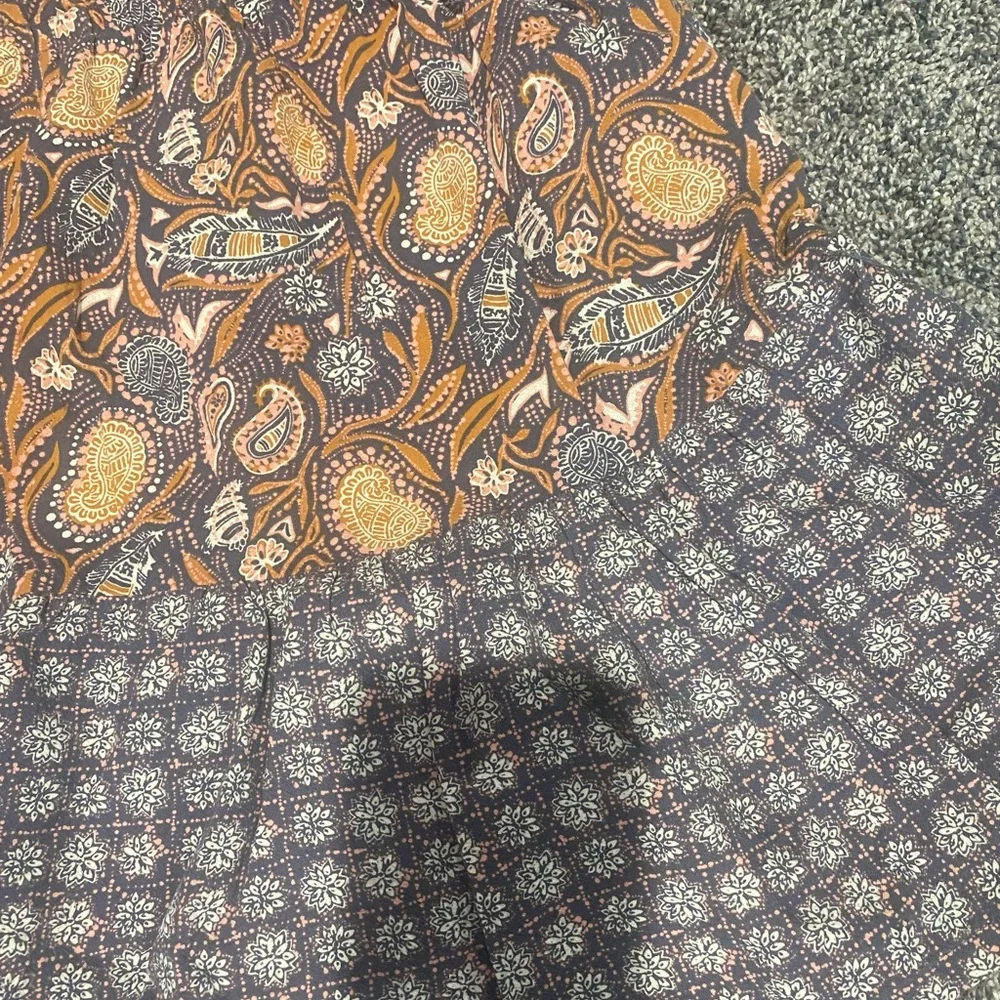 Universal Thread Paisley Flutter Sleeve Sundress Dress - Picture 4 of 4